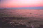 Isla Coronado and Earth's Shadow at Sunset (37270 bytes)